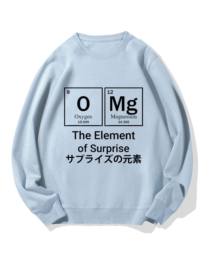 The Element of Surprise Cotton Sweatshirt