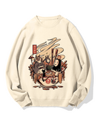 Ramen Pool Party Cotton Sweatshirt
