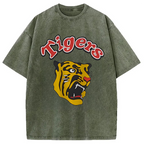 Vintage Hashin Tigers Japanese Baseball Washed T-Shirt