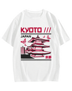 Kyoto Architecture, Japan Cotton casual T-shirt