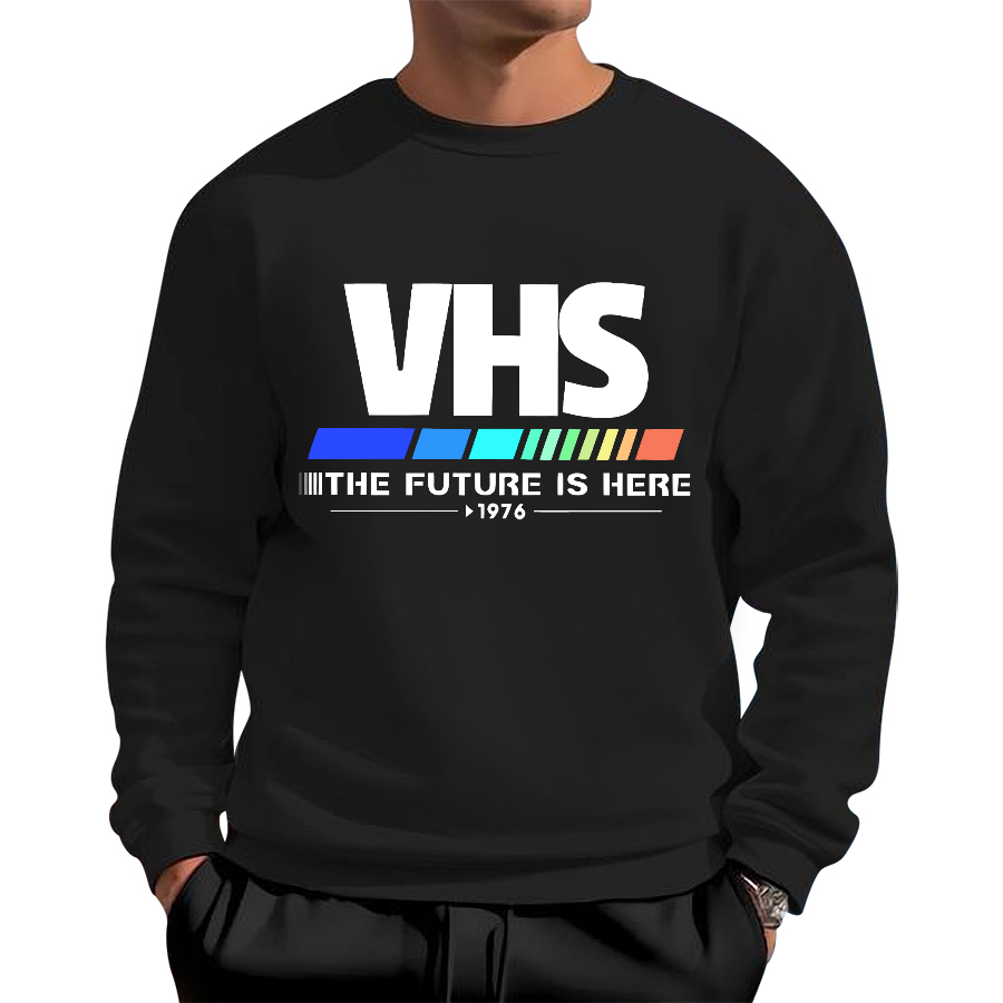 Video Homepage System Cotton Pullover Sweatshirt
