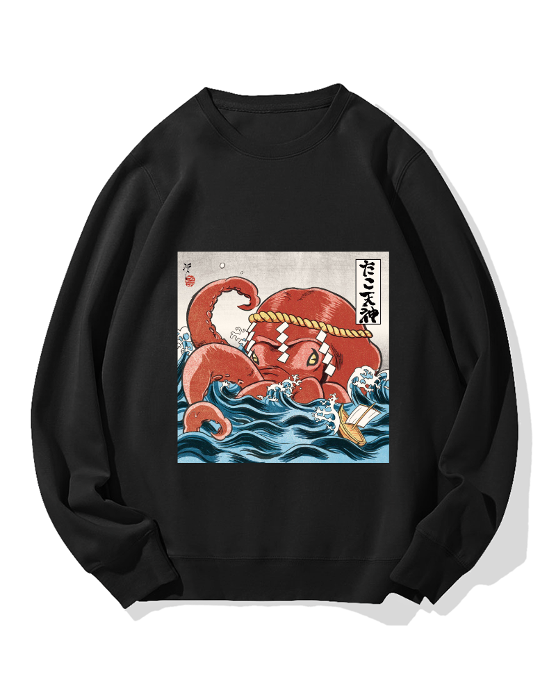 Tako Tenjin Cotton Sweatshirt