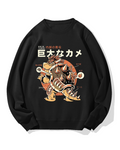 Giant Turtle Cotton Sweatshirt