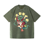 Vintage Wash Japanese Design T-Shirt