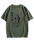 Tuna at Tsukiji Market in Tokyo, Japan T-shirt