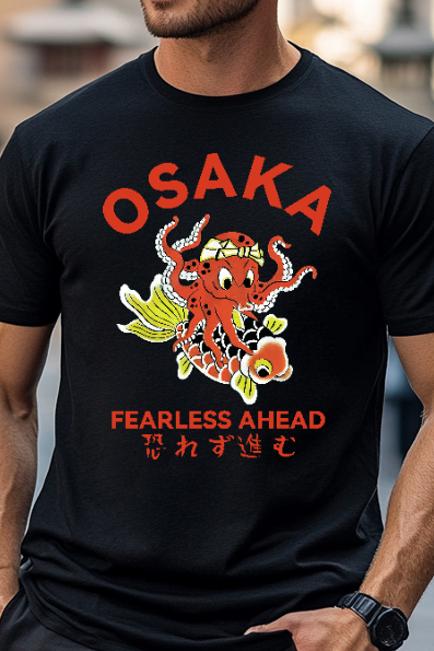 Osaka Octopus Japanese Style Classic Tee