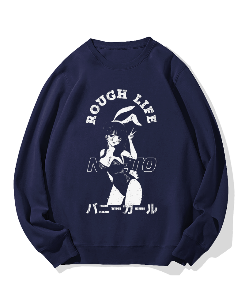 Japanese Bunny Girl Cotton Sweatshirt