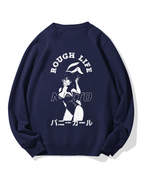 Japanese Bunny Girl Cotton Sweatshirt