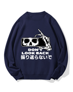 Don't Look Back Cotton Sweatshirt