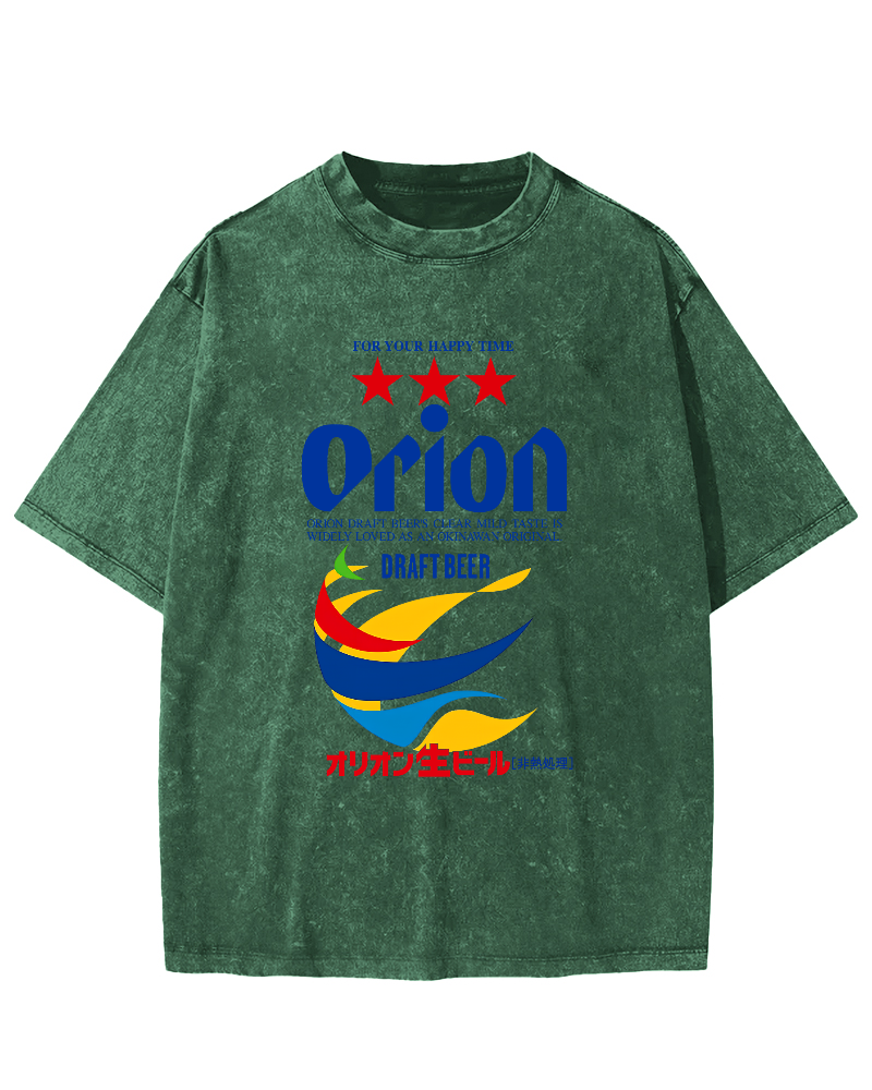 Orion Beer Vintage Washed T-shirt
