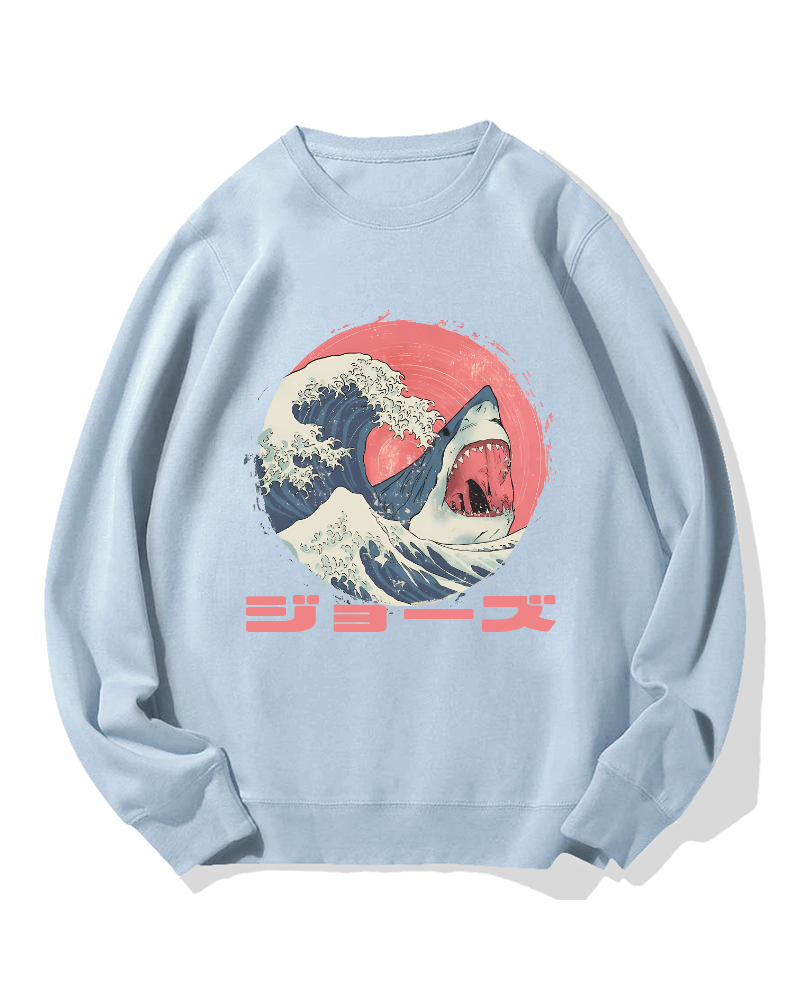 Big Shark Cotton Sweatshirt