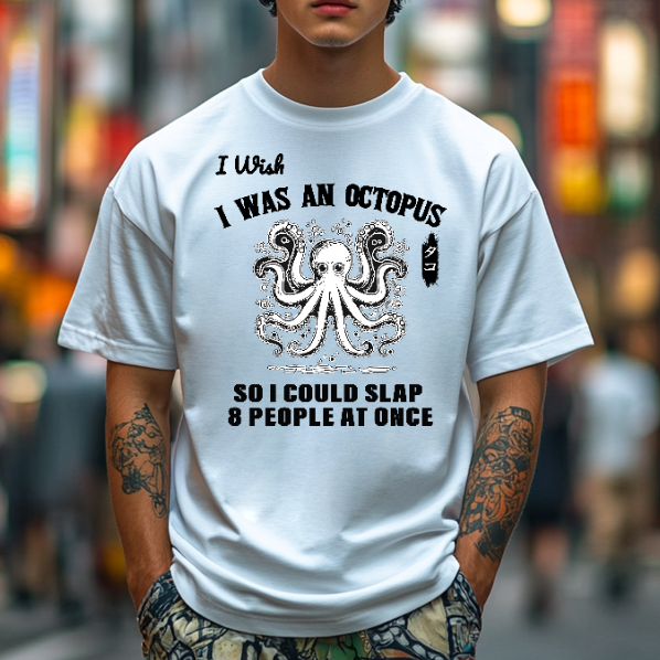 Octopus Japanese Style Classic Tee