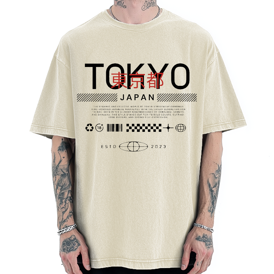 Tokyo Vintage Washed T-shirt