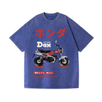 Honda Dax Vintage Wash Japanese Design T-Shirt