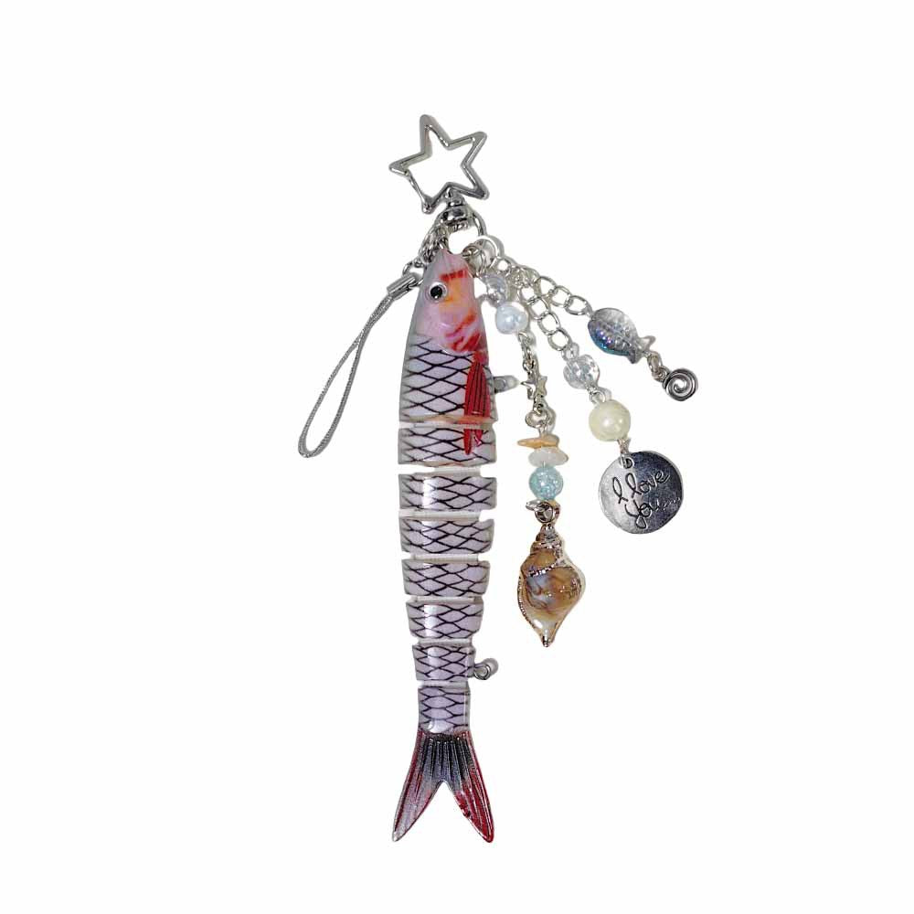 Sardine hanging decoration phone chain