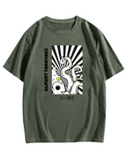 Fun Japanese Octopus Cotton Casual T-shirt