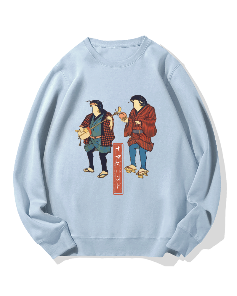 Catfish Band Cotton Sweatshirt