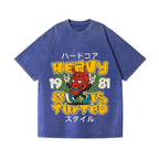 Hannya Vintage Wash Japanese Design T-Shirt