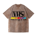 VHS 1976 Vintage Wash Japanese Design T-Shirt