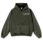Shrimp Vintage Washed Cotton Back Art Hoodie