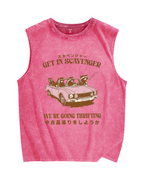 Scavenger Vintage Distressed Washed Tank Top