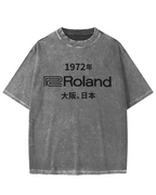 Roland 1972 Osaka Vintage Washed T-shirt