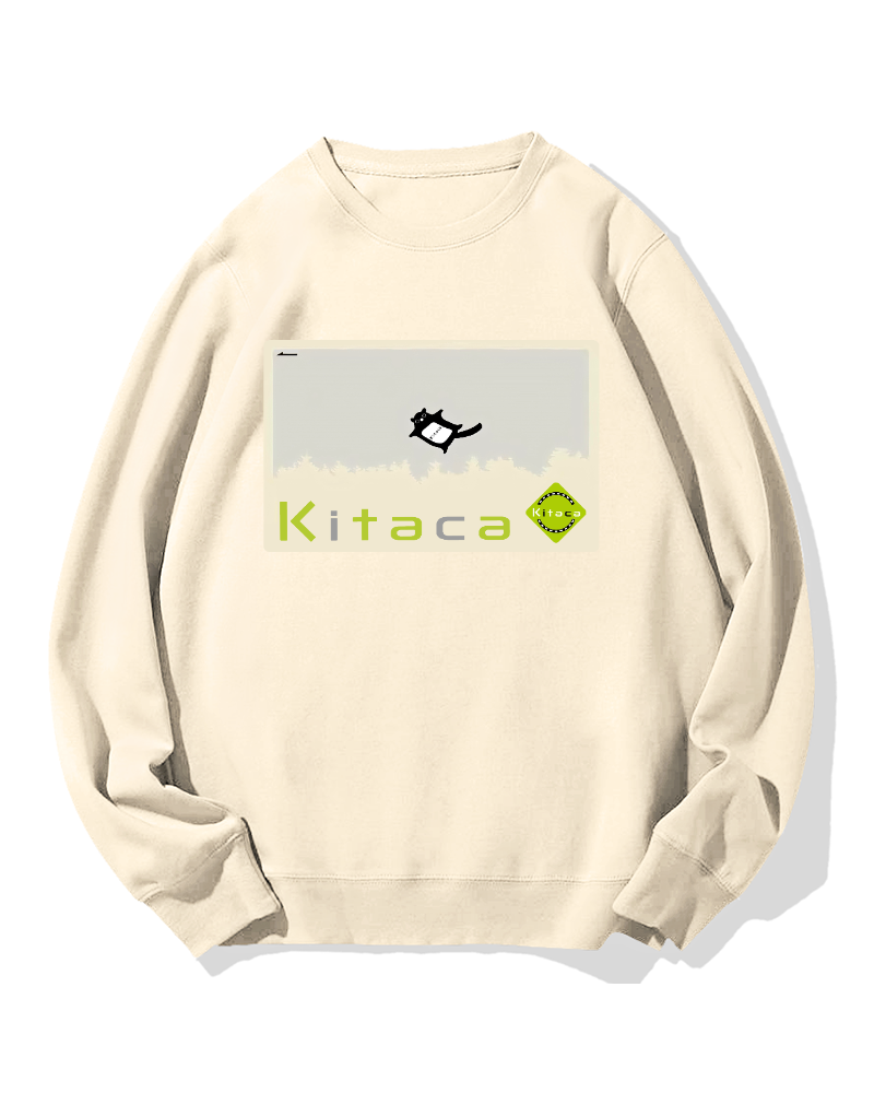 Kitaca in Hokkaido Japan Cotton Sweatshirt