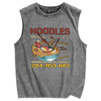 Pork bone miso ramen Vintage Distressed Washed Tank Top