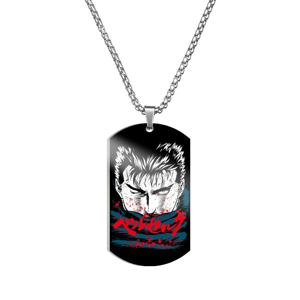 Berserk Behelit Golden Age Dog Tag Necklace