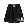 Go Away White Cat Cotton Shorts