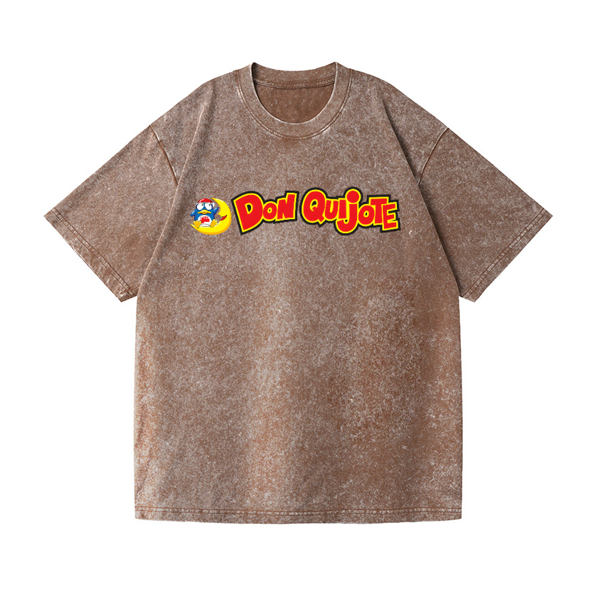 Don Quijote Vintage Wash Japanese Design T-Shirt