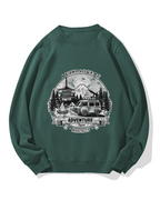 Adventure Travel in Japan Cotton Sweatshirt