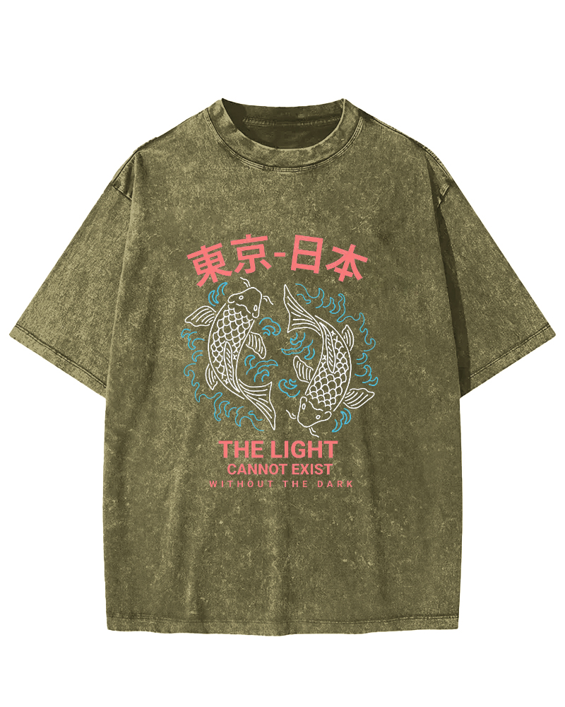 Japan Tokyo Carp Vintage Washed T-shirt
