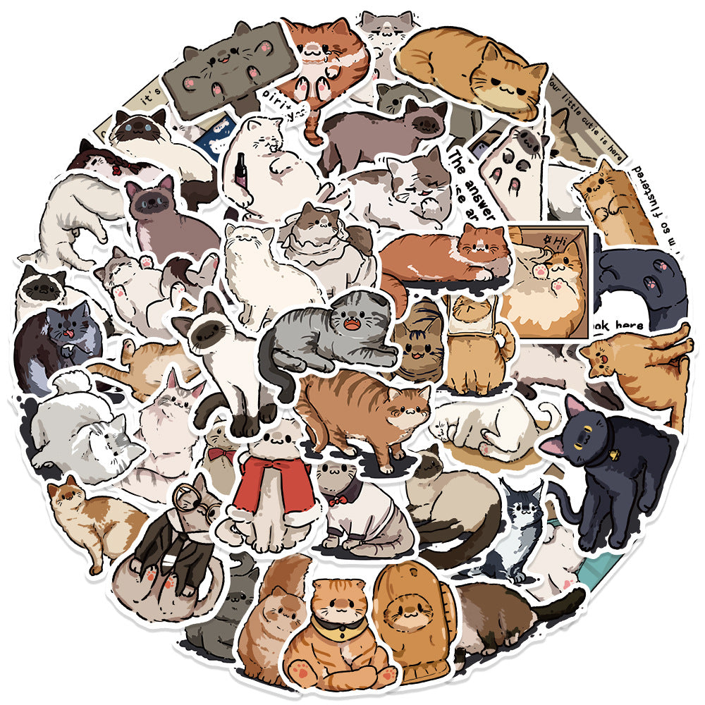 50 Meet The Kittens Stickers