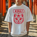 Kill Cat Japanese Style Classic Tee