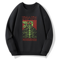 Anime Retro Cotton Pullover Sweatshirt