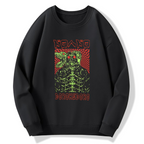 Anime Retro Cotton Pullover Sweatshirt