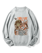 Jpanese Food FIght Cotton Sweatshirt