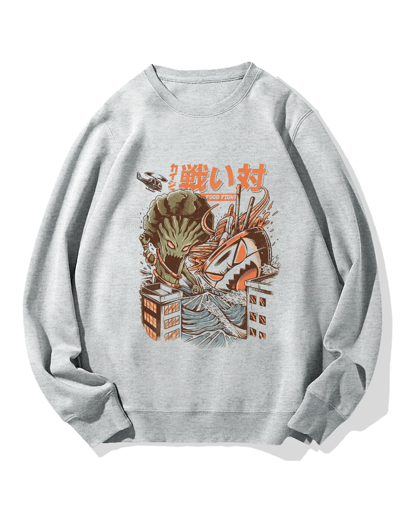 Jpanese Food FIght Cotton Sweatshirt