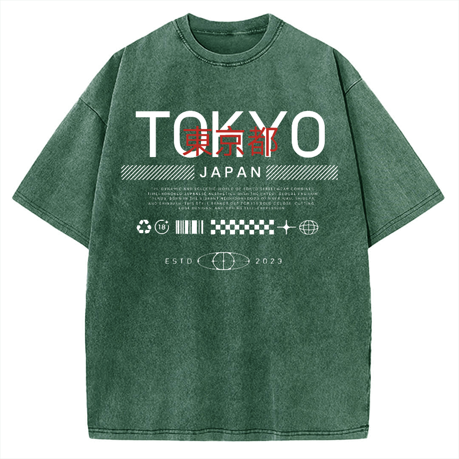 Tokyo Vintage Washed T-shirt