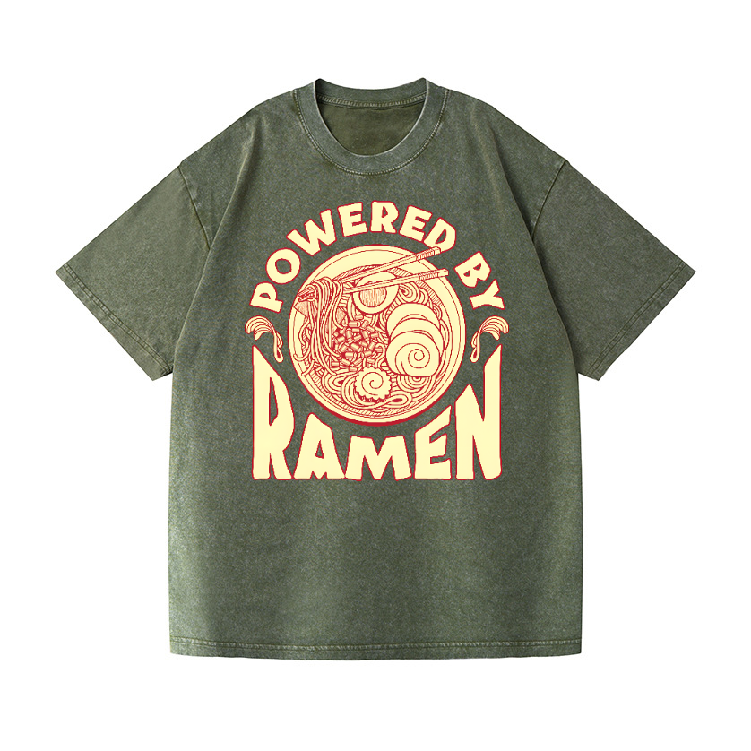 Ramen Vintage Wash Japanese Design T-Shirt