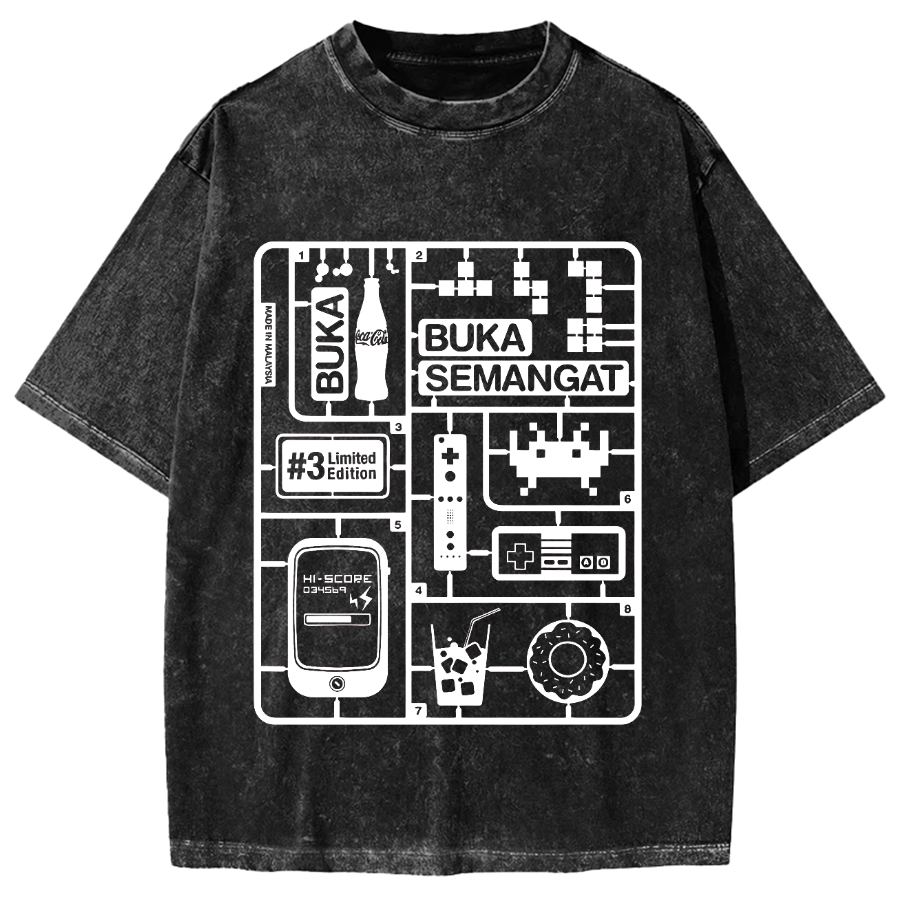 Tokyo Model Panels Vintage Washed T-shirt