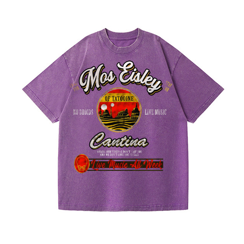 Mos Eisley Cantina Vintage Wash Japanese Design T-Shirt