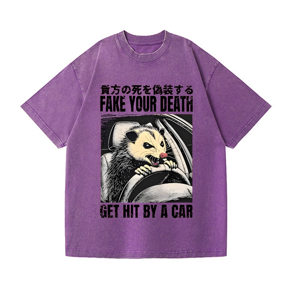 Badger Vintage Wash Japanese Design T-Shirt