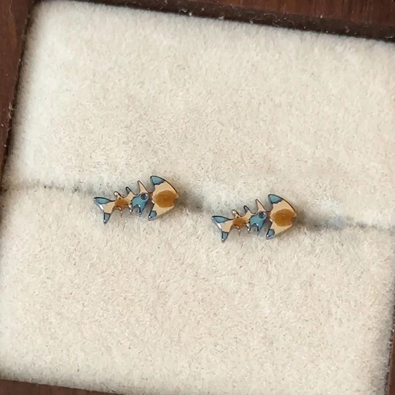 Fish earrings