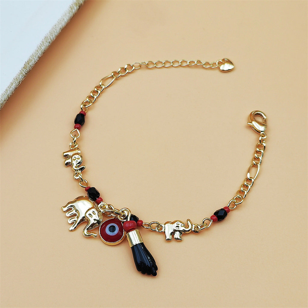 Devil's Eye Elephant Bracelet