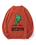 Unbothered Cotton Sweatshirt
