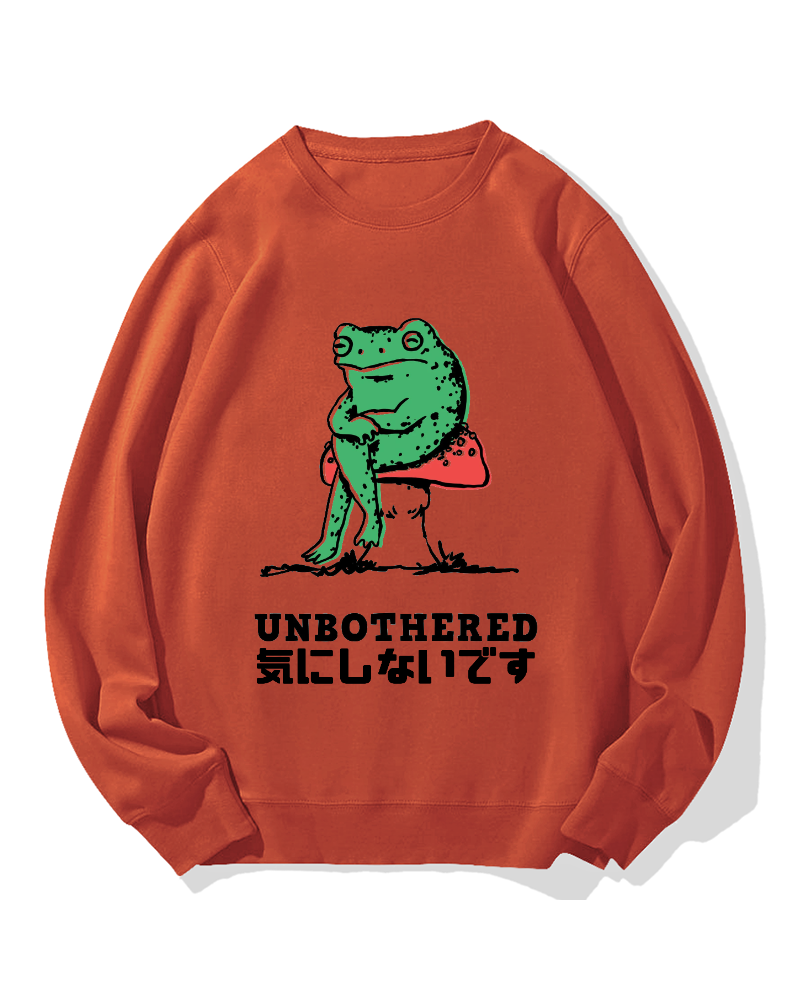 Unbothered Cotton Sweatshirt