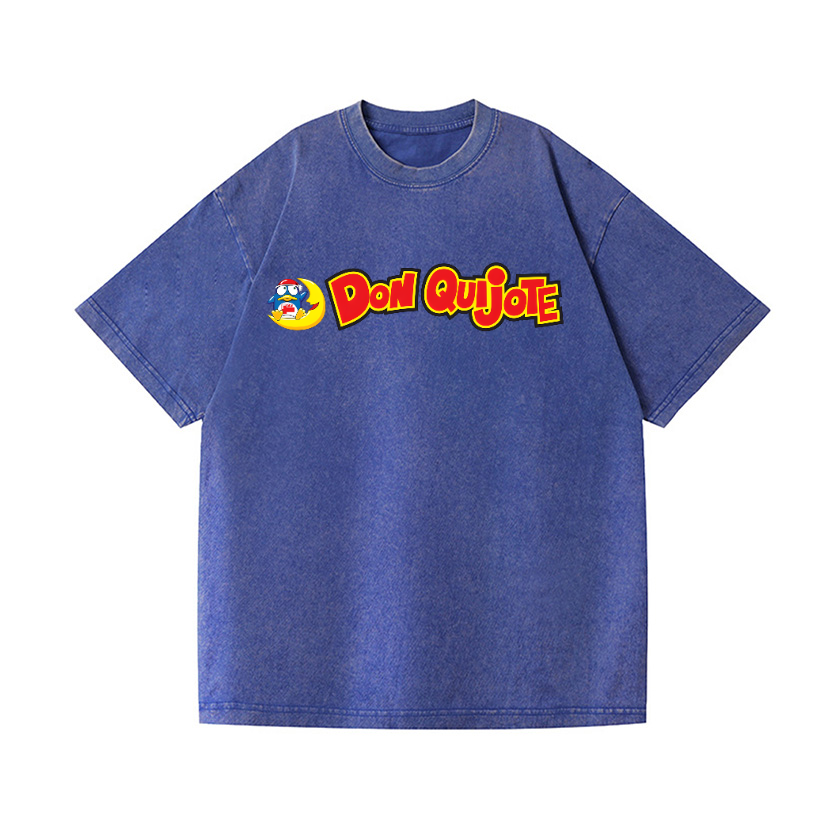 Don Quijote Vintage Wash Japanese Design T-Shirt