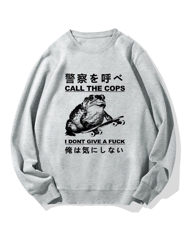 Skateboarding Toad Cotton Sweatshirt